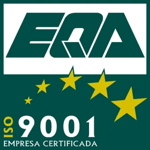 Sello EQA de empresa certificada ISO 9001